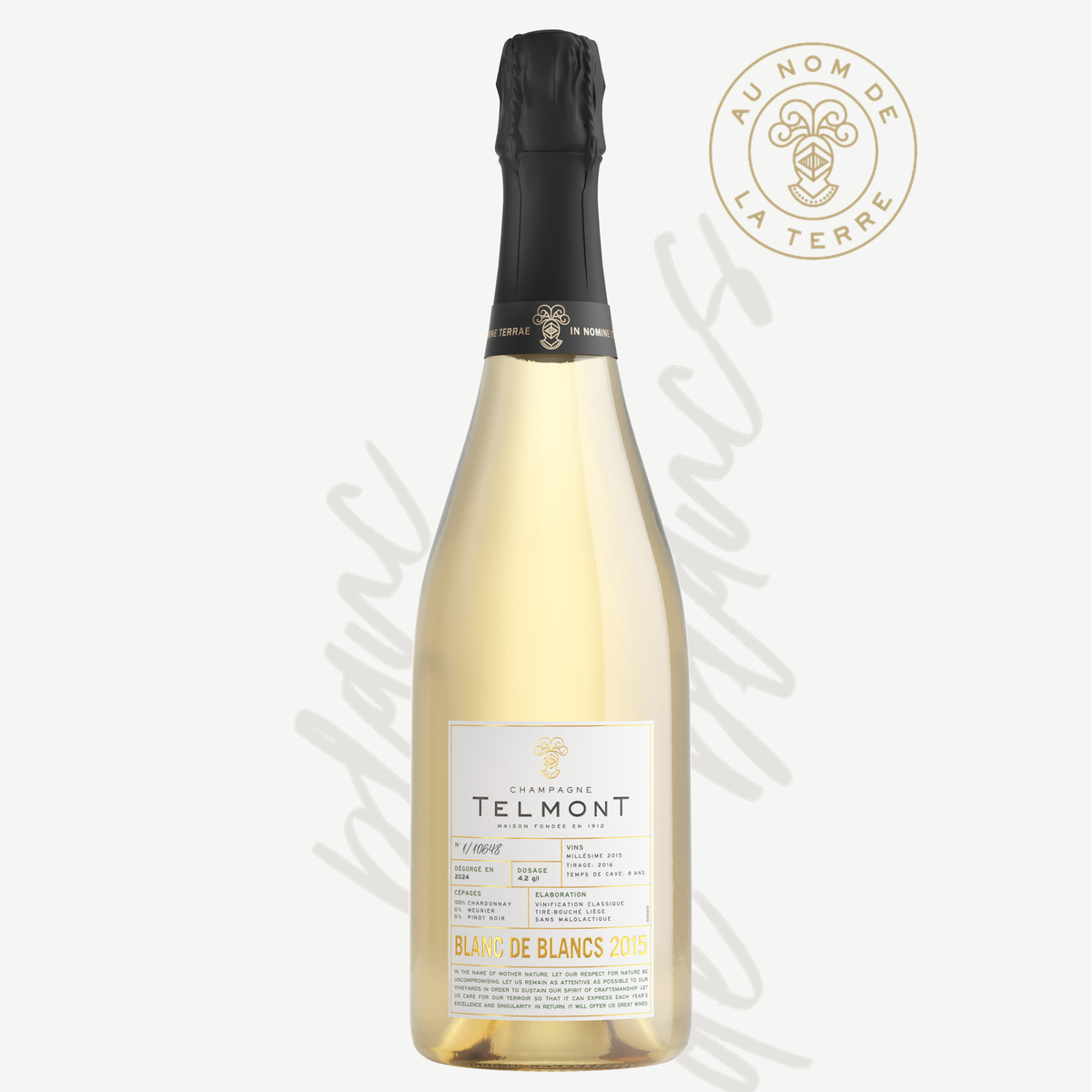 TELMONT ブラン・ド・ブラン シャンパン Blanc de Blancs 2015 – Champagne Telmont