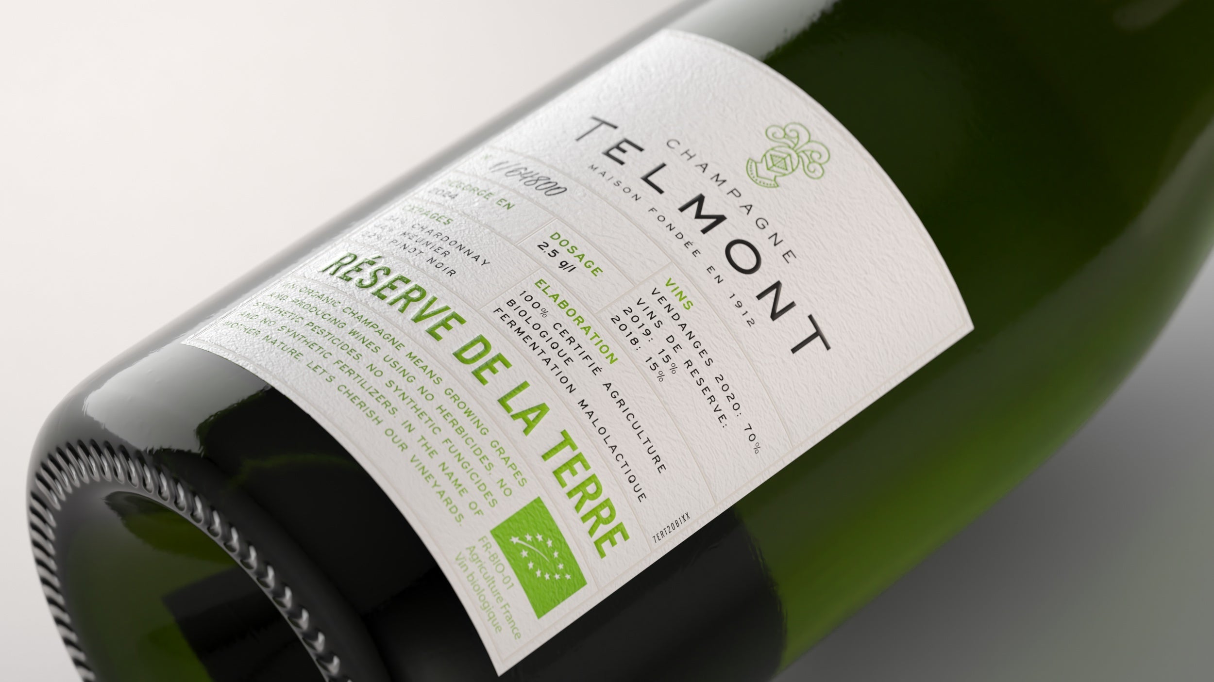 Champagne Réserve de la Terre - 100% Organic Champagne – Champagne