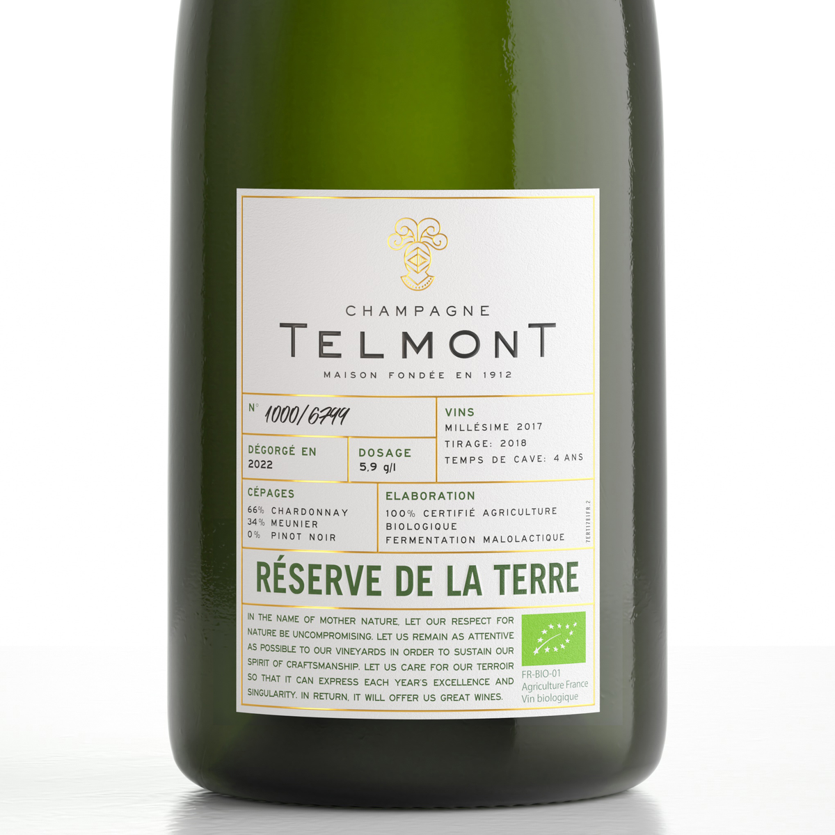 Réserve de la Terre – Champagne Telmont Réserve de la Terre – Champagne Telmont