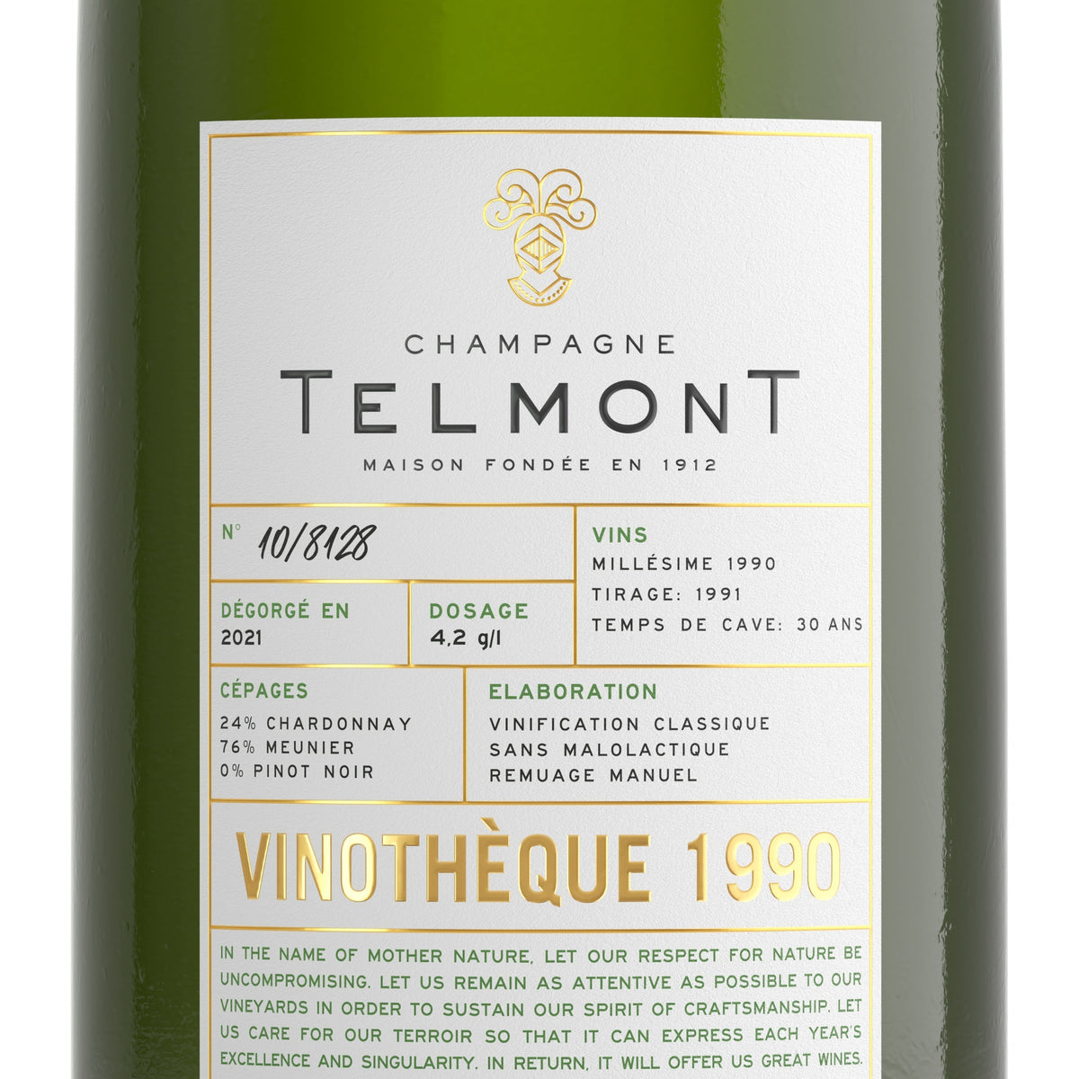 Vinothèque 1990 – Champagne Telmont