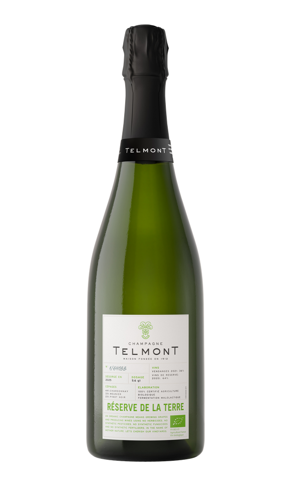 Champagne Réserve de la Terre - 100% Organic Champagne – Champagne Champagne Réserve de la Terre - 100% Organic Champagne – Champagne