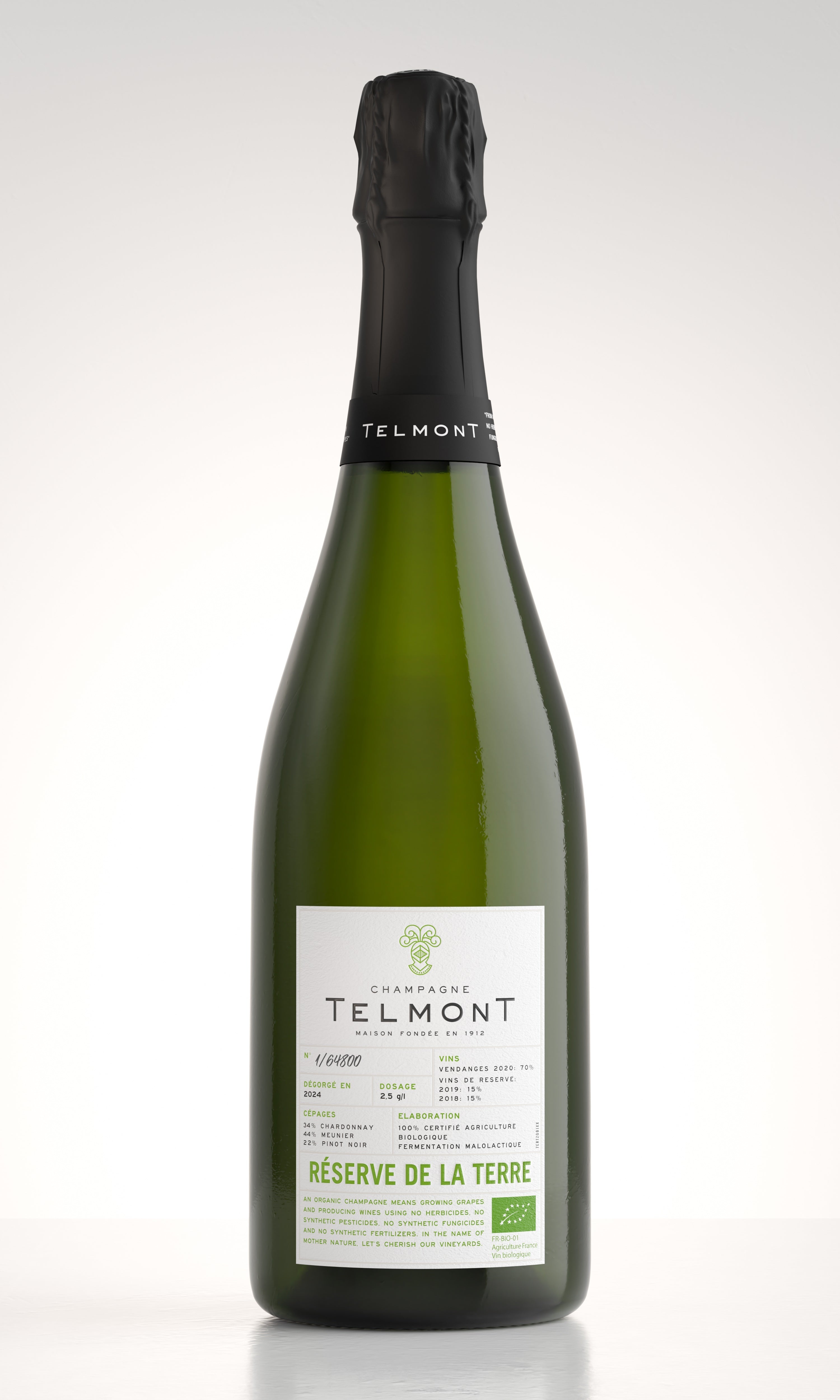 Champagne Réserve de la Terre - 100% Organic Champagne – Champagne
