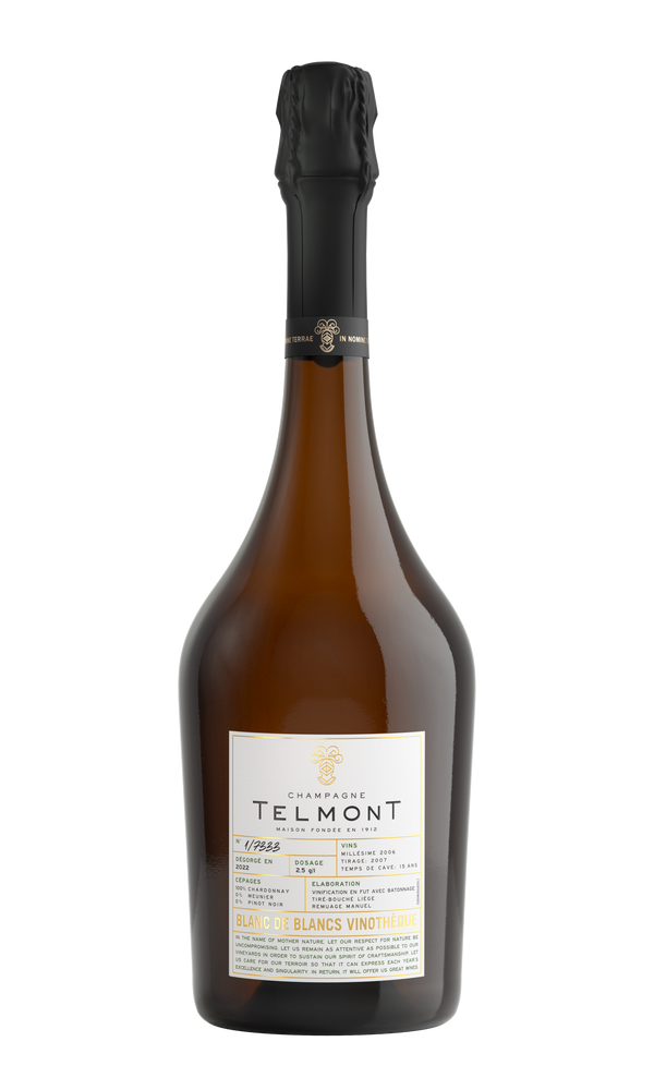 最新最全の Blancs de Blanc Champagne Vinothèque Telmont Champagne – 2006 ワイン
