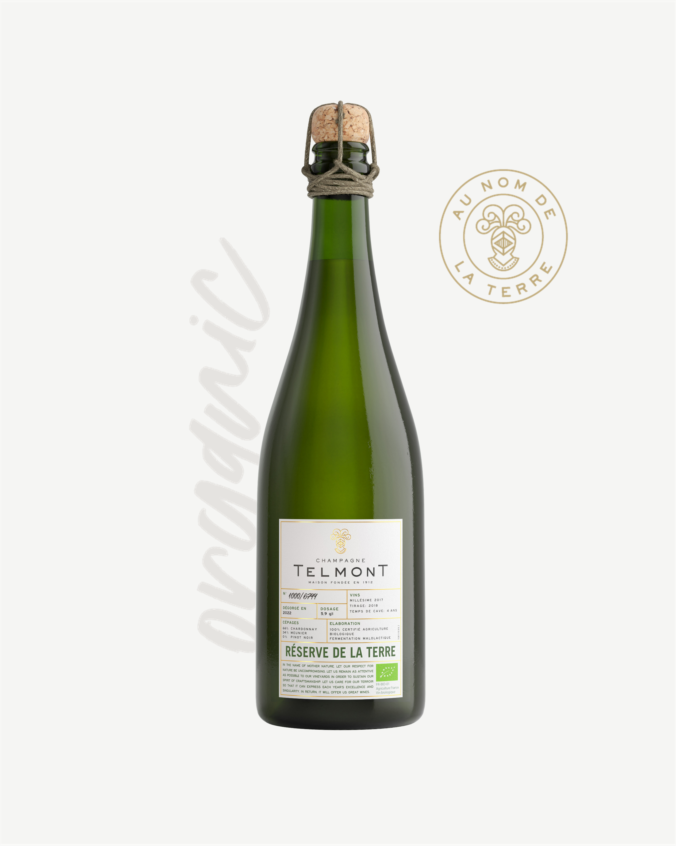 Réserve de la Terre – Champagne Telmont Réserve de la Terre – Champagne Telmont