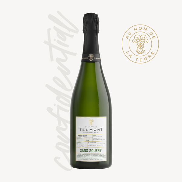 お買い得モデル Champagne Telmont Champagne | sulfites added No - Soufre Sans ワイン